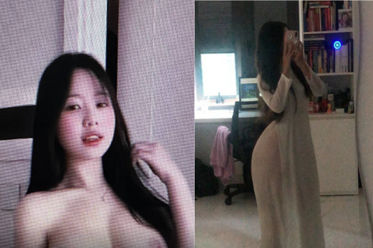 Quan hệ em áo dài múp sướng run người